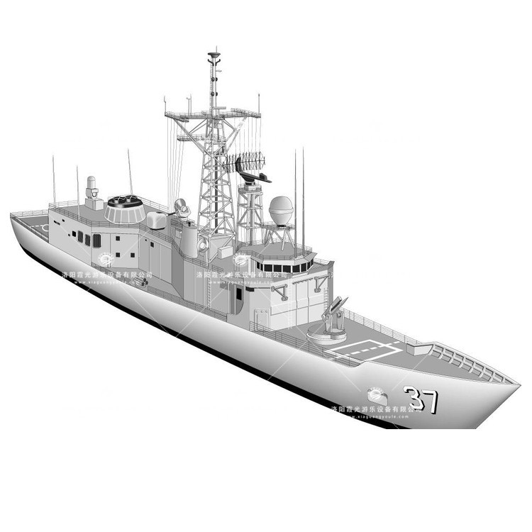 银川充气侦查船模型